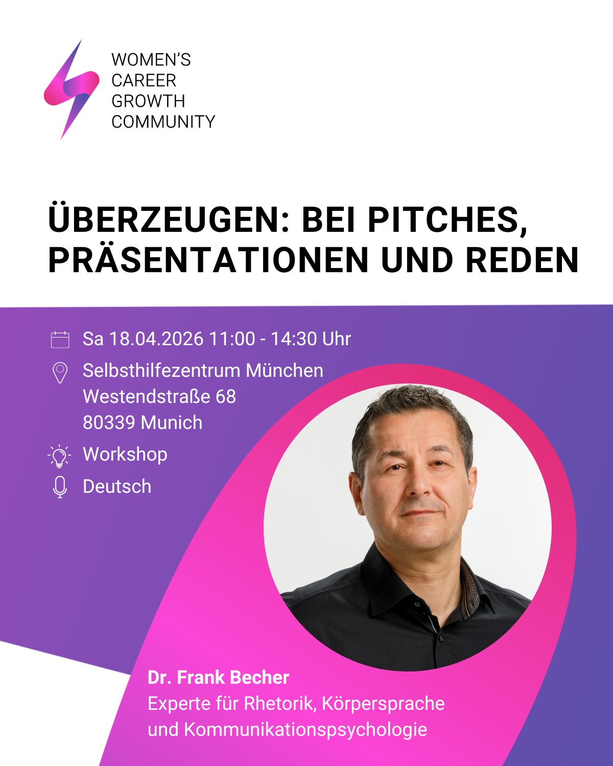 Presence & Persuasion: In Pitches, Presentations And Speeches